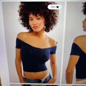 Gotta Be Your Seamless Tee navy